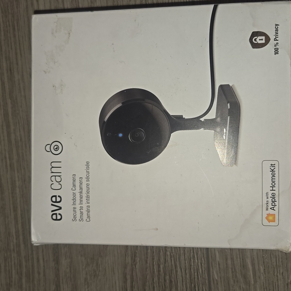 Eve Cam Secure INDOOR Wi-Fi Security Webcam